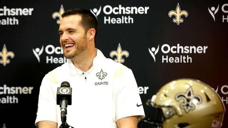 QB Derek Carr of the New Orleans Saints