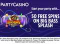 PartyCasino sign up offer: Get 50 FREE SPINS as reward when you deposit £10 eiqtieqiddeprw