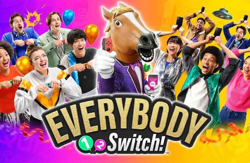 Everybody 1-2-Switch is silly party fun for up to 100 players