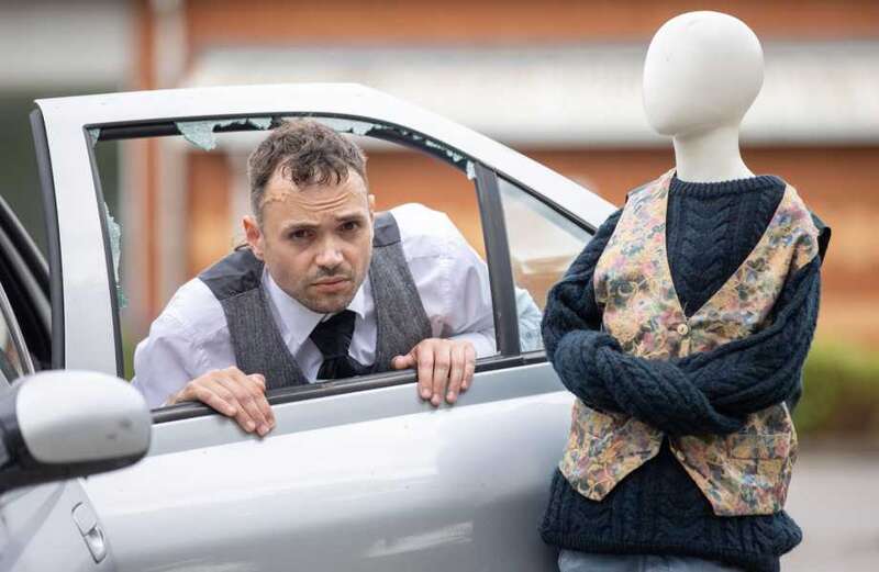 Cops broke into my car and mistook a mannequin for something grim