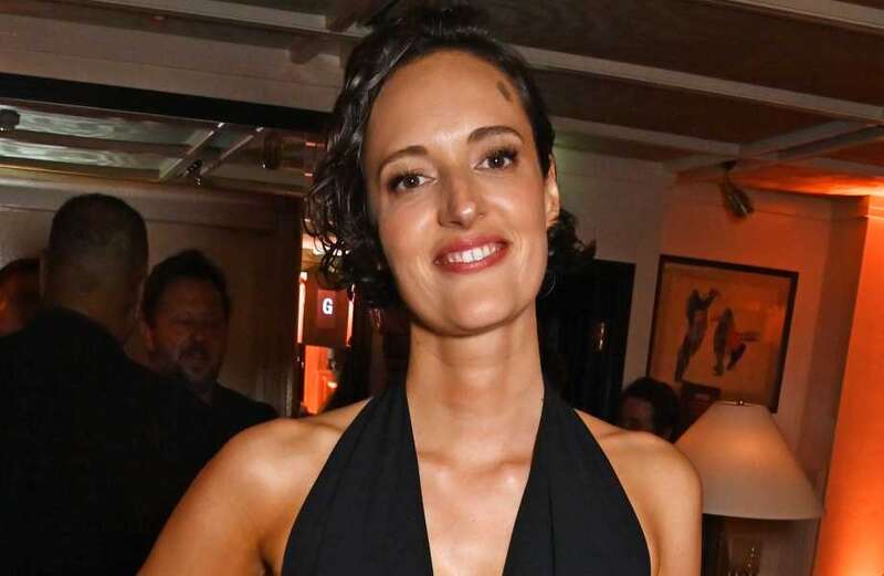 Phoebe Waller-Bridge wows in plunging black dress at Indiana Jones party