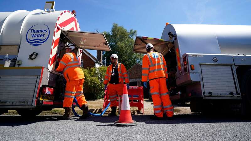 Thames Water has come under pressure from sewage leaks (Image: PA)