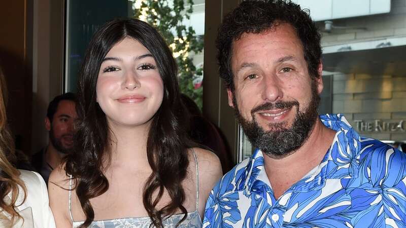 Adam Sandler with rarely seen lookalike daughter, Sunny, 14.