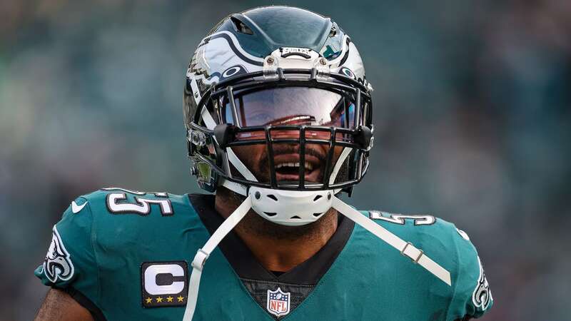 Brandon Graham has slammed the state of the turf at the Super Bowl. (Image: Scott Taetsch/Getty Images)