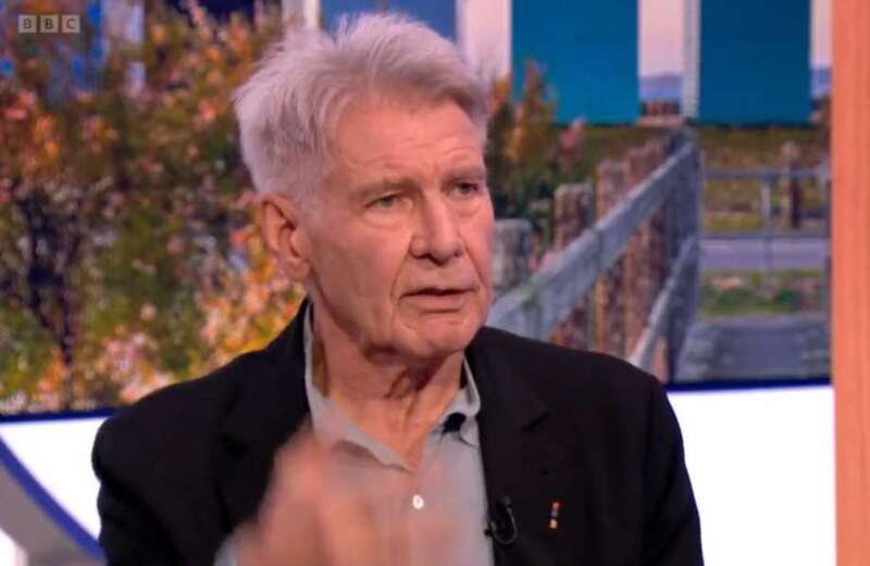 The One Show fans seriously distracted by Harrison Ford's look during interview