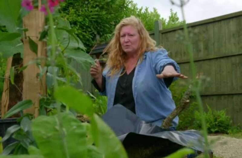 Garden Resuce's Charlie Dimmock  uses own ‘wilted’ plants in £5k garden overhaul