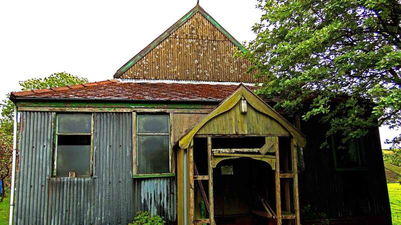 The old St Hilda’s CE Mission church has been abandoned and left to crumble to the ground (Image: John Harris | derelictmanchester.com)