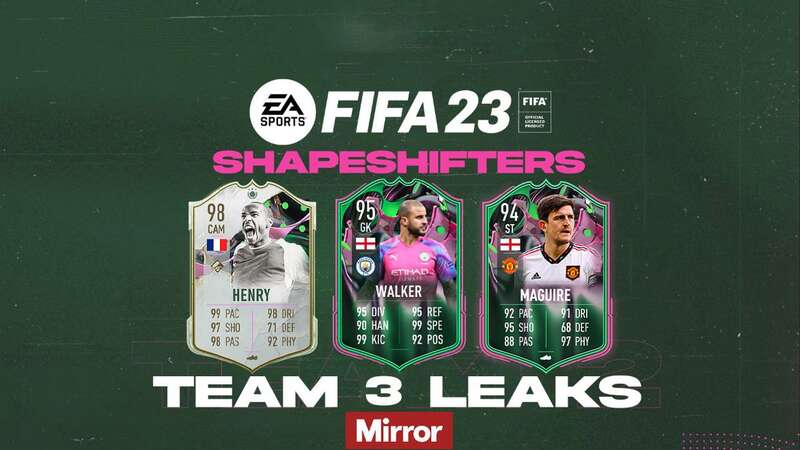 FIFA 23 Shapeshifters Team 3 leaks with goalkeeper Kyle Walker and FUT Icons (Image: EA SPORTS)