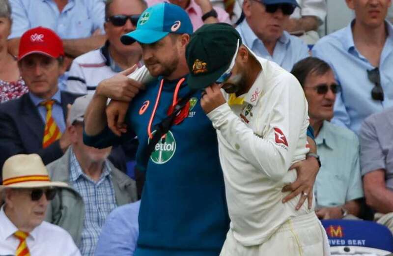 What happened to Australian spinner Nathan Lyon