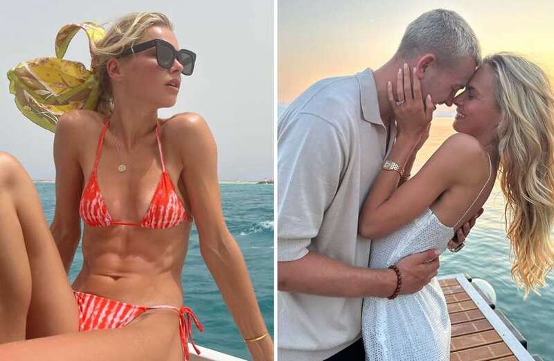 Bayern star De Ligt gets engaged to model partner Annekee on romantic getaway