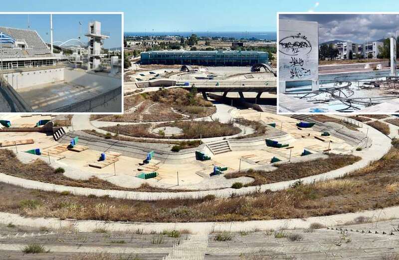 Inside deserted £8billion Athens Olympics stadiums with venues left to rot