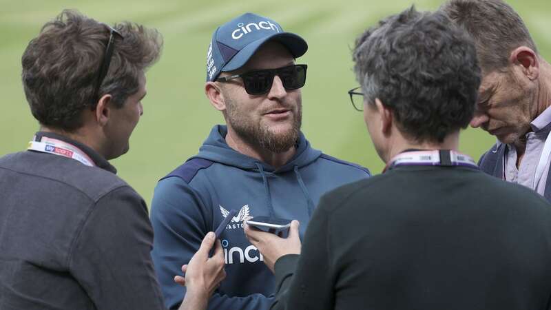 Brendon McCullum is not happy with Australia (Image: Matt Impey/REX/Shutterstock)