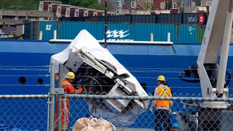 There are concerns the Titanic wreck was damaged (Image: CBS via Getty Images)