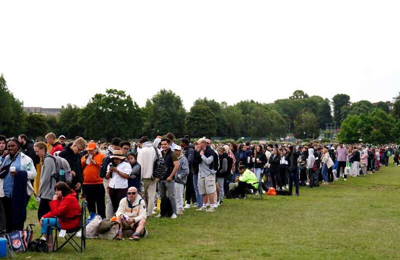 Wimbledon fans rally together in queue after security checks sparked 9HOUR wait