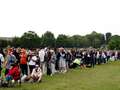 Wimbledon fans rally together in queue after security checks sparked 9HOUR wait