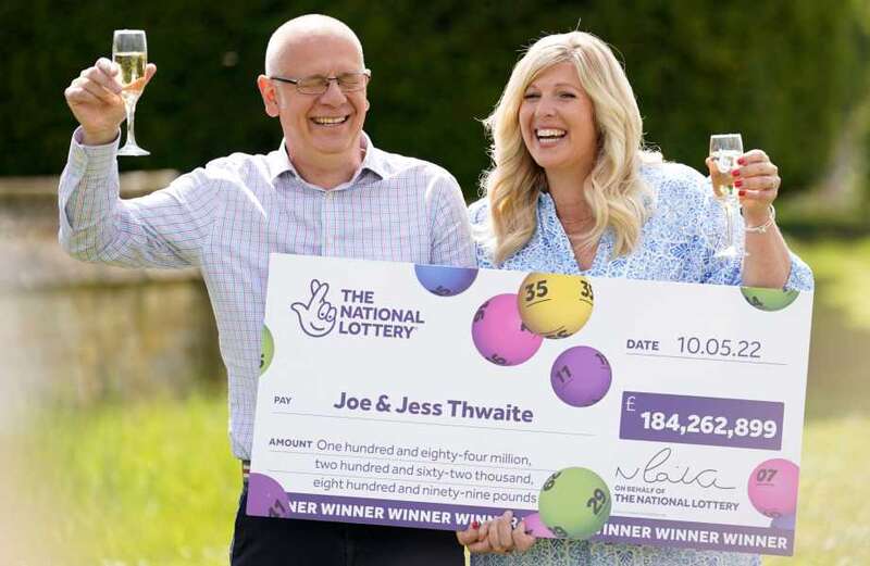 We bought home from £184m lotto winners… they don't act like multi-millionaires