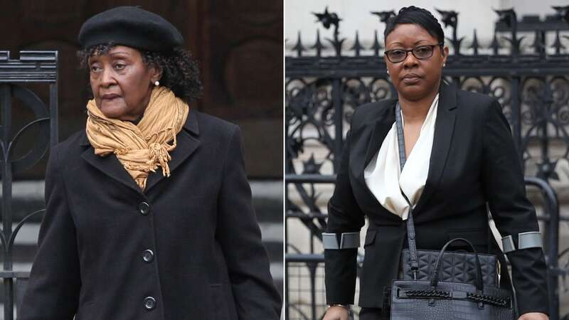 Norma Gibbons outside Central London County Court (Image: Champion News)