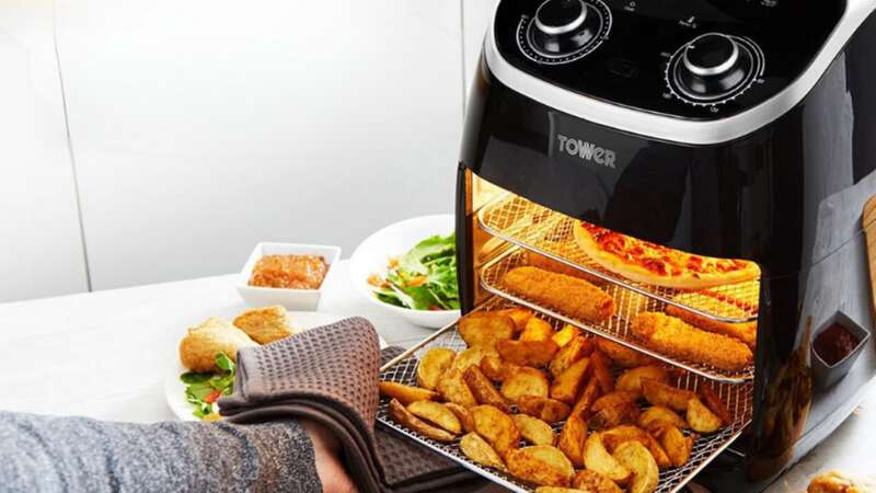 Snap up the 11L Tower air fryer at Amazon for less today (Image: AMAZON)