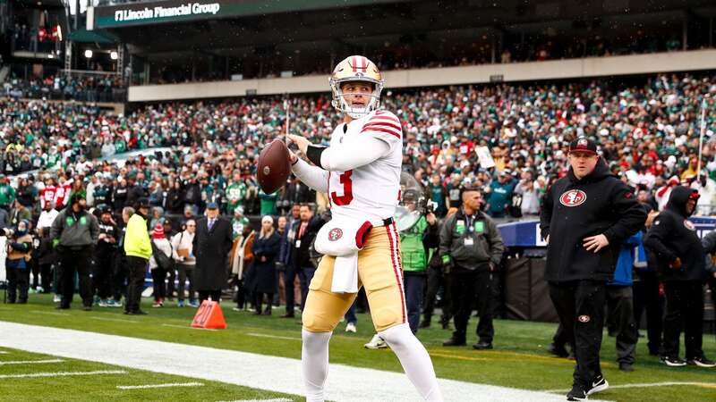 Brock Purdy of the San Francisco 49ers has been backed to follow up his impressive form from his rookie season. (Image: Kevin Sabitus/Getty Images)