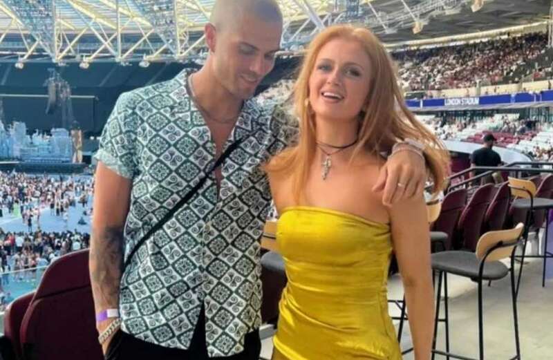 Maisie Smith goes braless in minidress as Max can't stop admiring her