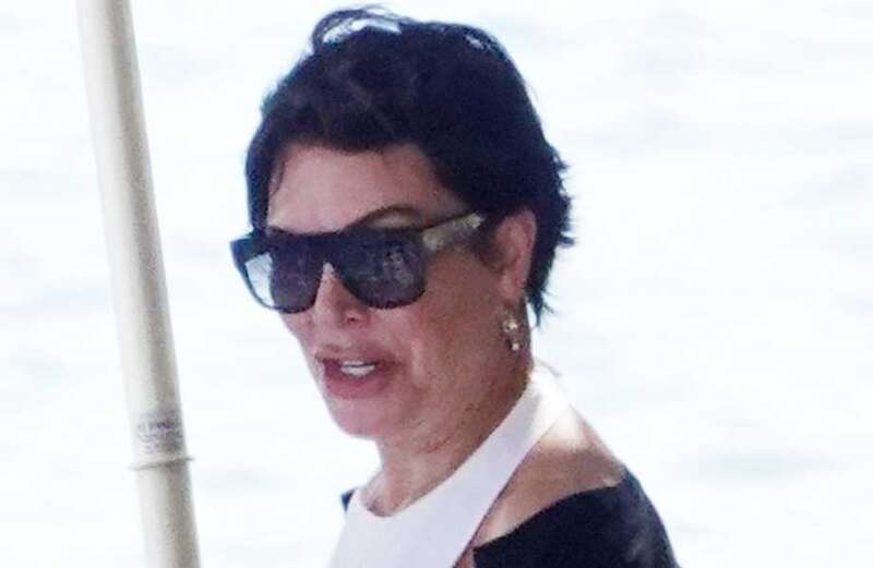 Kris Jenner's unedited face revealed as she enjoys glam lunch in new pics