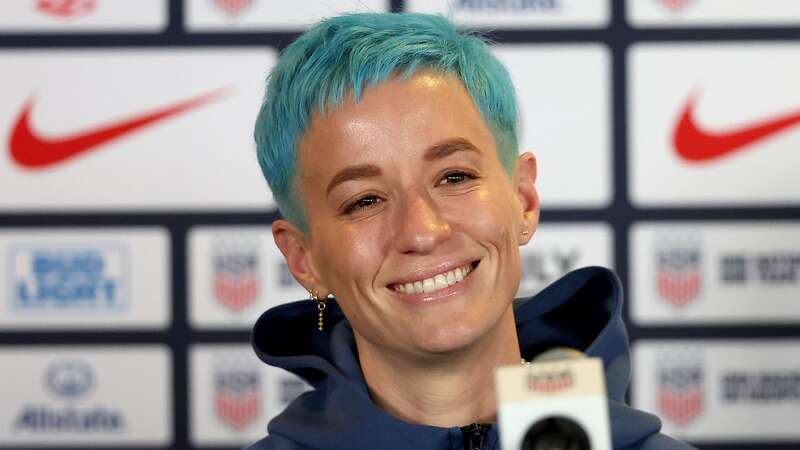 Megan Rapinoe is eyeing a third successive World Cup win with the USA ahead of the 2023 tournament (Image: AP)