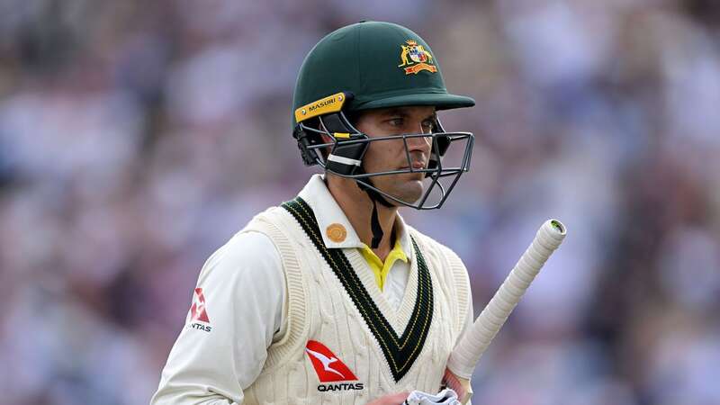 Alex Carey leaves the field after being dismissed by Mark Wood (Image: Getty Images)