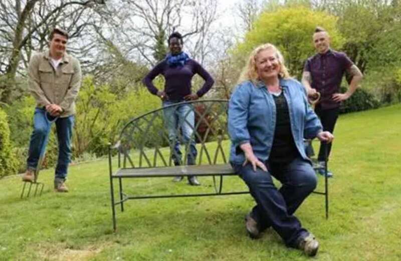 Garden Rescue star Charlie Dimmock's admits her own garden is 'a disaster'