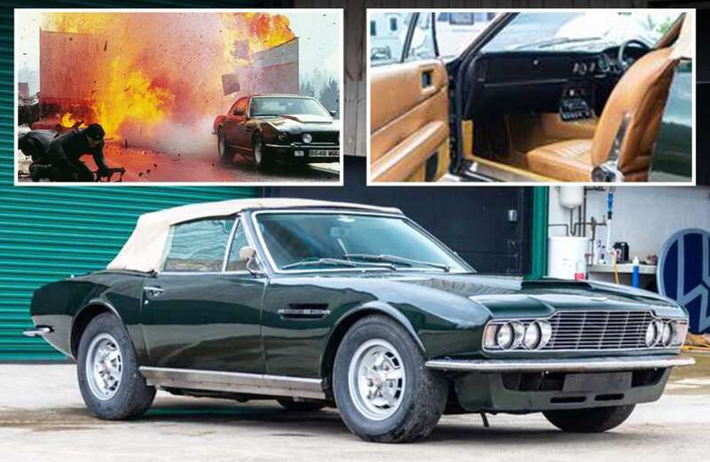 Aston Martin Volante which looks JUST like James Bond's motor hits auction