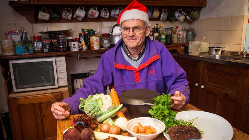 Arthur Boyt was famous for eating roadkill (Image: James Dadzitis / SWNS.com)