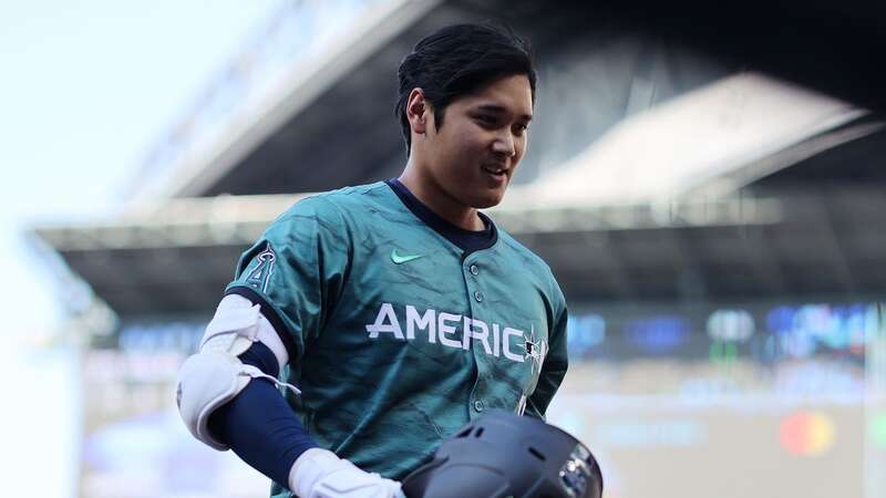 MLB star Shohei Ohtani responded to chants from the Seattle crowd to play for the Mariners (Image: Steph Chambers/Getty Images)