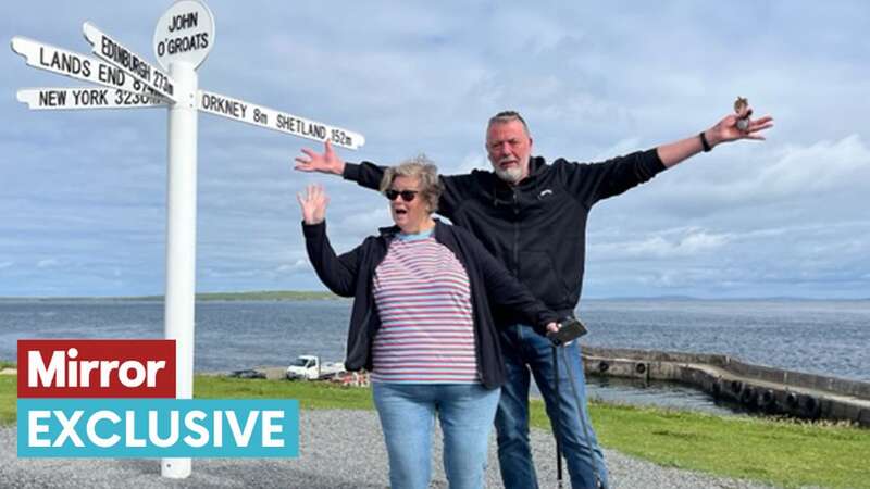 The couple toured Scotland without their belongings (Image: Ross Dudgeon)