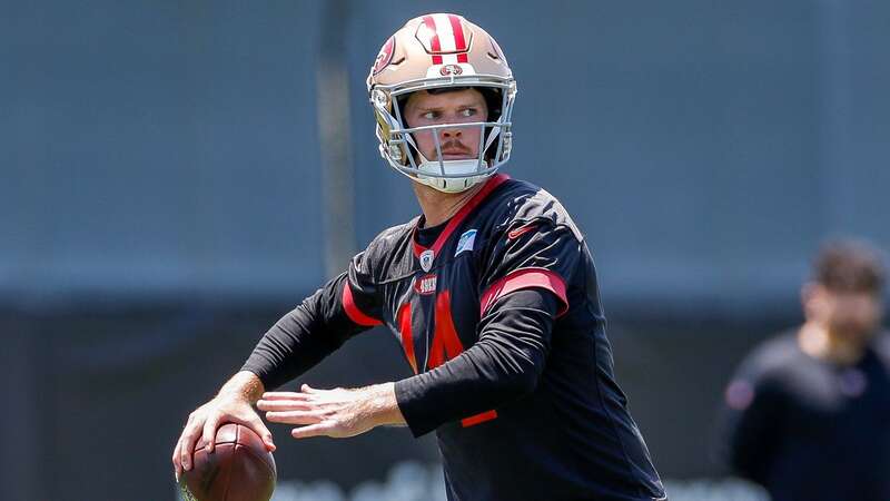 Sam Darnold is enjoying life with the San Francisco 49ers. (Image: Brandon Sloter/Icon Sportswire via Getty Images)