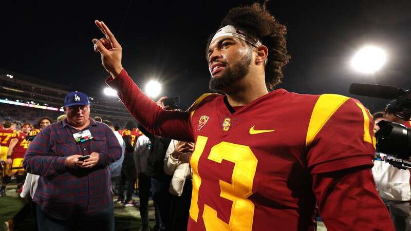 Caleb Williams is widely viewed as a potential first-overall NFL draft pick next year. (Image: Getty Images)