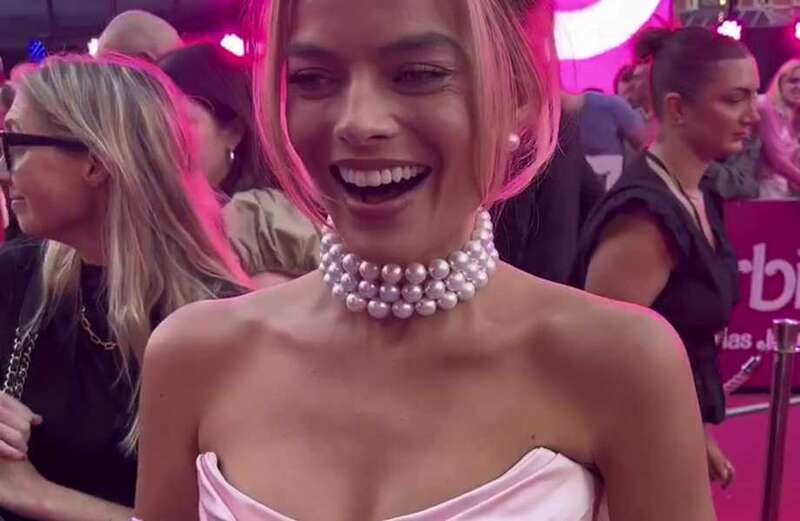 Love Island star amazed as Margot Robbie makes red carpet confession