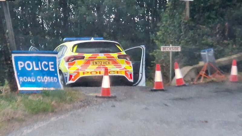 Humberside Police were called to White Lodge Shooting School near Thornton Curtis yesterday (Image: GrimsbyLive/MEN MEDIA)