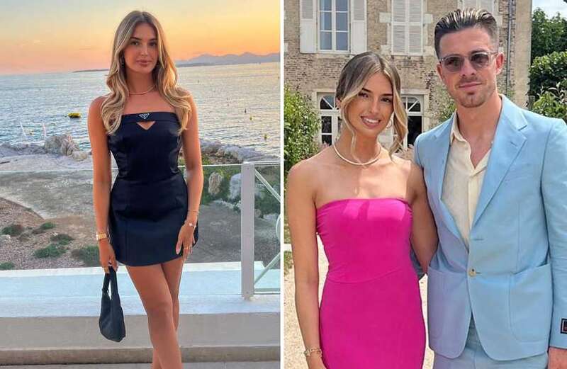 Grealish's Wag Sasha Attwood looks sensational in little black dress on holiday