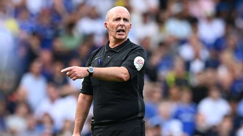 Mike Dean had been working as a dedicated VAR in the Premier League last season (Image: GLYN KIRK/AFP via Getty Images)