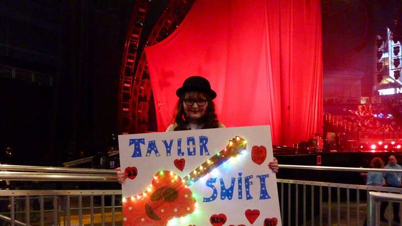 Rachel at a previous Taylor Swift concert