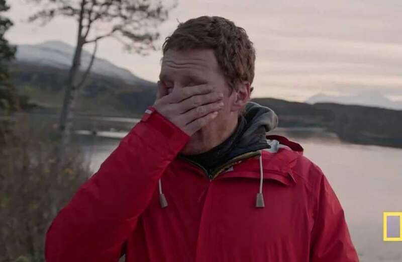 Benedict Cumberbatch breaks down in tears on new Bear Grylls series after stunt