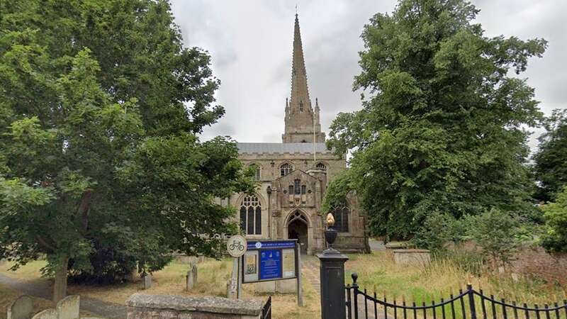 Police are investigating an "unexplained death" after a body was found inside a tent in the grounds of a church (Image: Google Streetview)