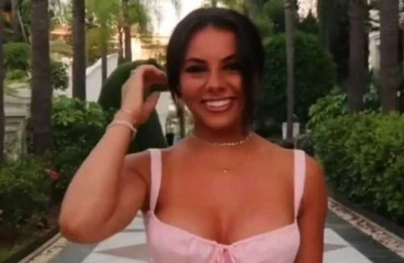 Love Island's Paige Thorne shows off her incredible figure in tiny dress