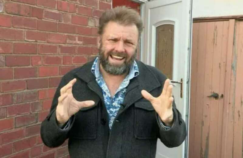 Homes Under the Hammer's Martin Roberts looks unrecognisable as he strips naked