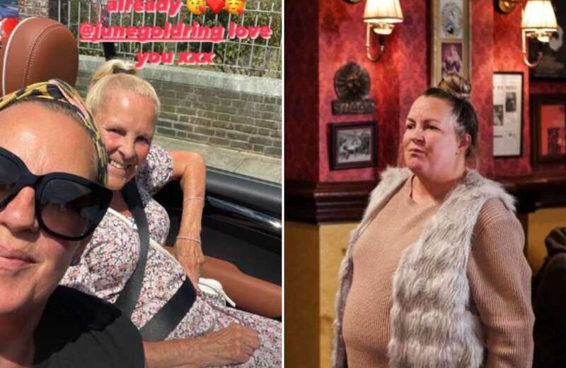 EastEnders' Lorraine Stanley shares snap of rarely-seen mum after shock proposal