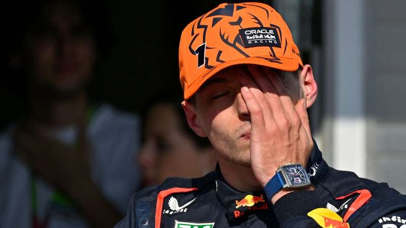 Max Verstappen was frustrated after missing out on pole (Image: AP)