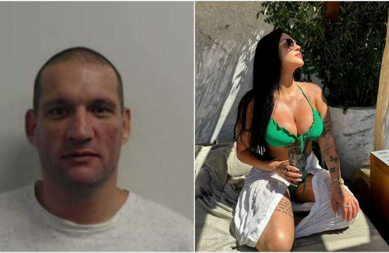 Married Brit drugs kingpin loved-up with Brazilian beauty while on run