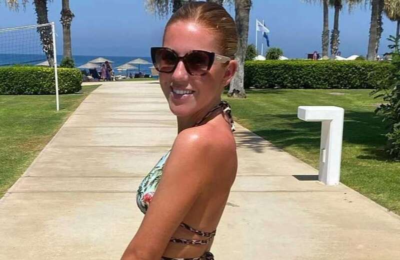 Gogglebox's Abbie Lynn strips to tiny thong bikini on holiday in sweltering Cyprus