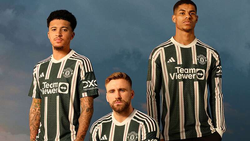 Manchester United have officially launched their new away shirt (Image: Adidas/Manchester United)