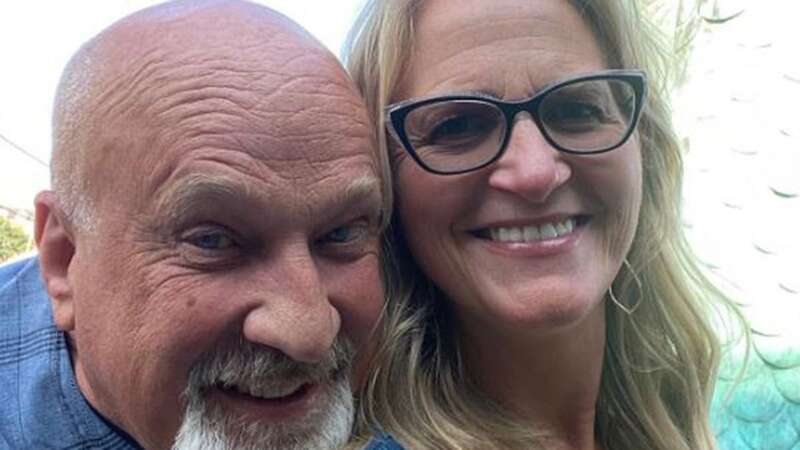 Sister Wives star Christine Brown shares smitten engagement photos with fiancée David Woolley