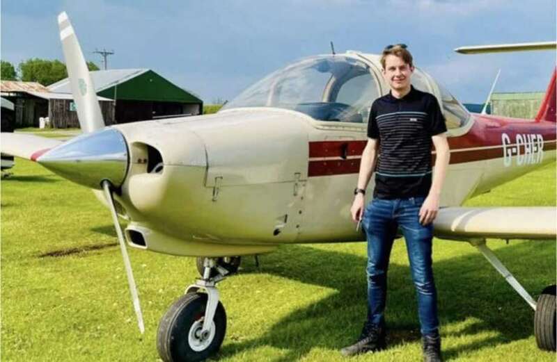 Pilot, 21, killed in aircraft crash as pals pay tribute to 'one-man wonder'